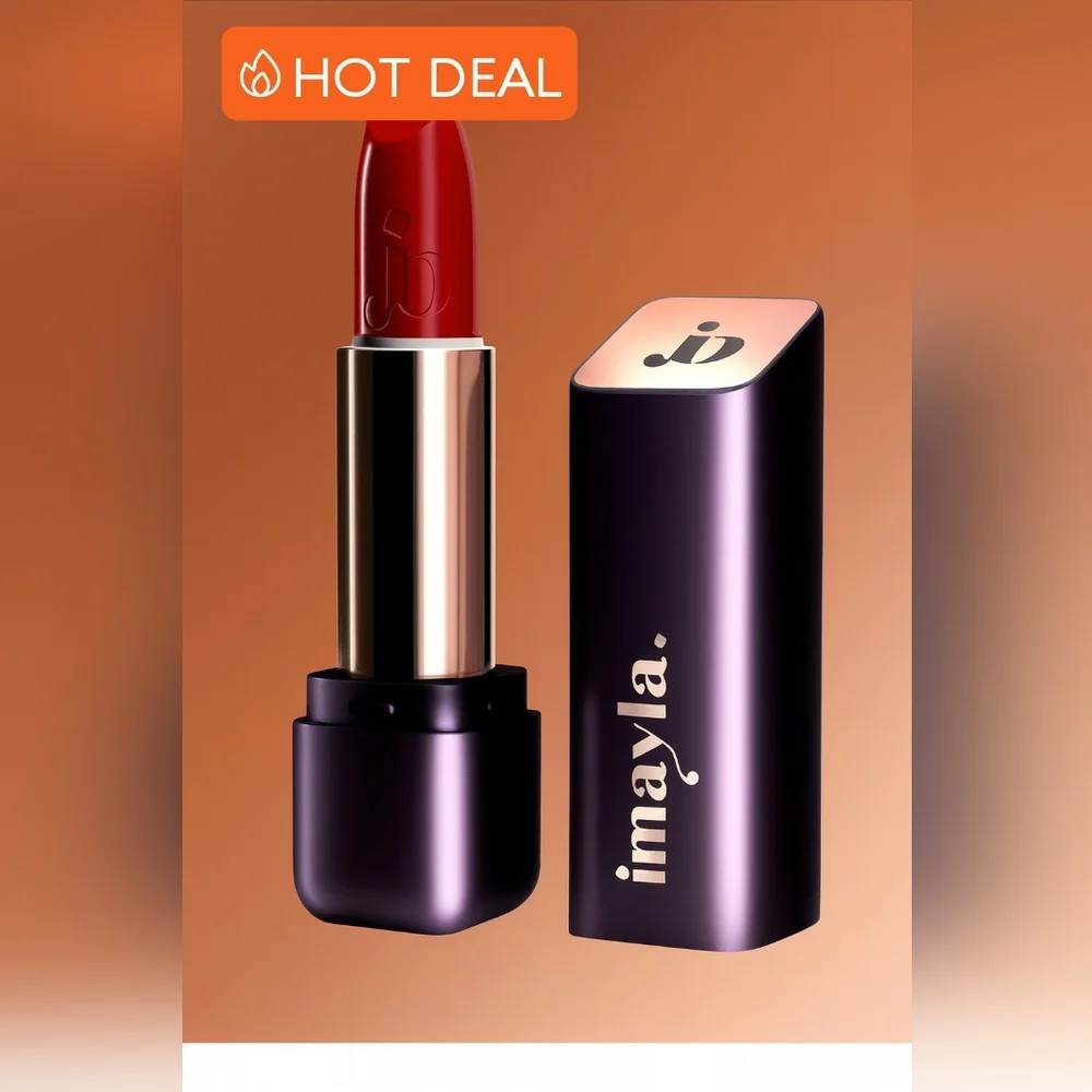 Imayla Red Lipstick Juicy Cherry Luxury Beauty Makeup